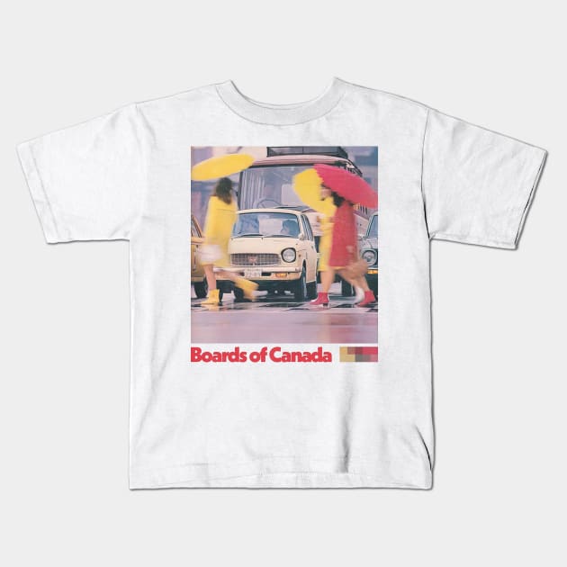 Boards of Canada  ^_^  70s Aesthetic Kids T-Shirt by unknown_pleasures